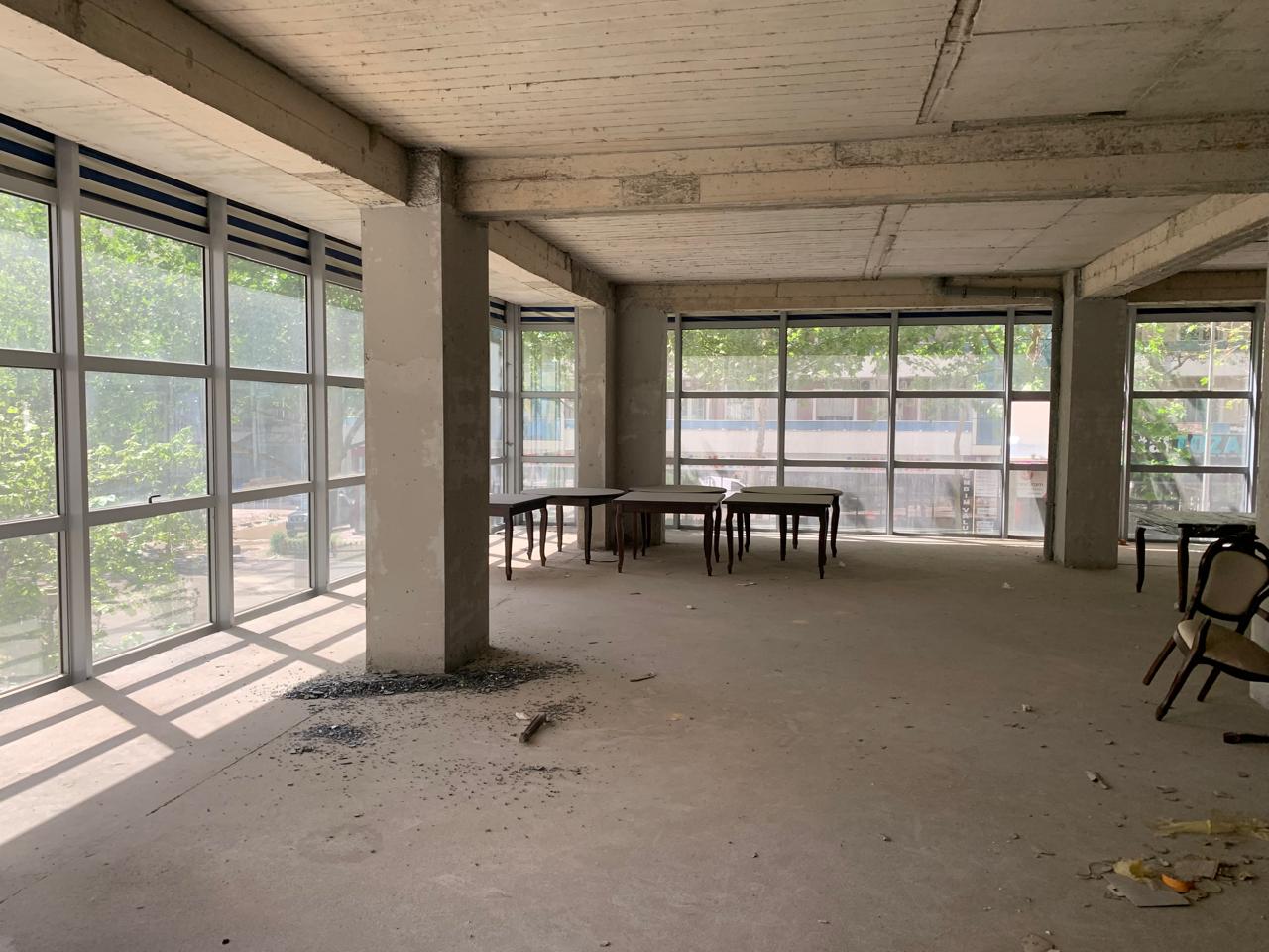 Empty lot before construction