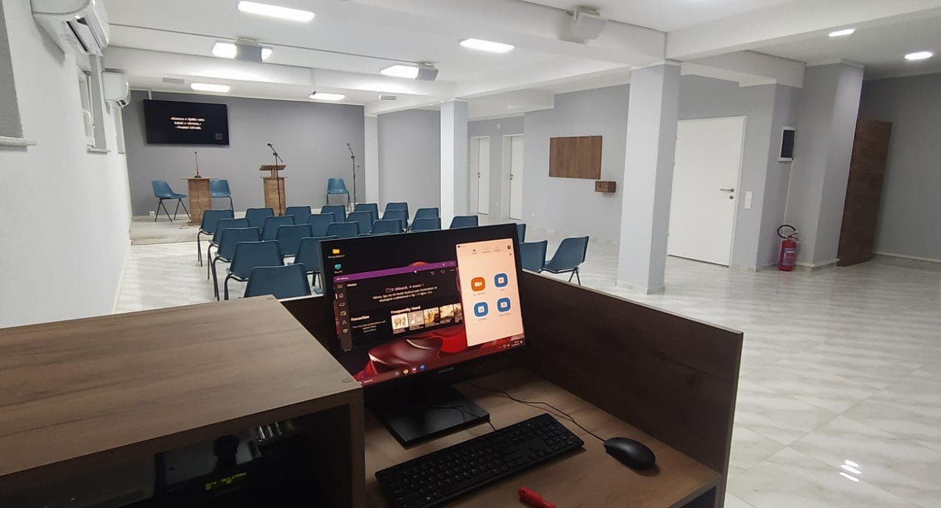 Newly built Kingdom Hall